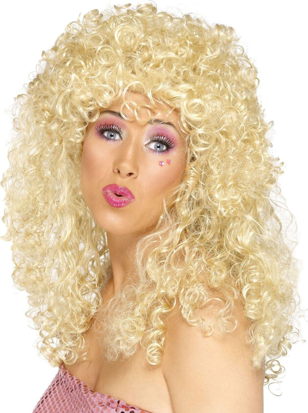 Boogie Babe Blond Parykk - One size