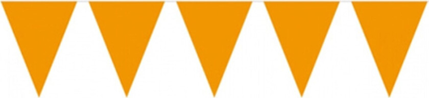 Vimpelgirlander Mini Oransje