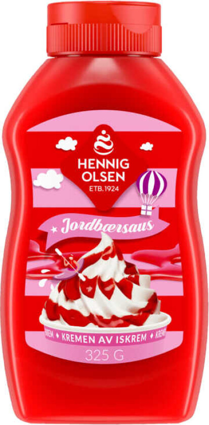 Jordbærsaus 325g