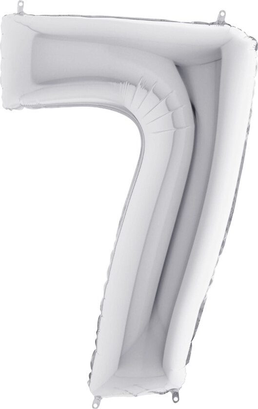 Tallballong Sølv Metallic - Tallet 7