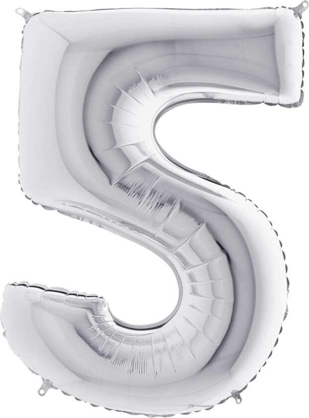 Tallballong Sølv Metallic - Tallet 5
