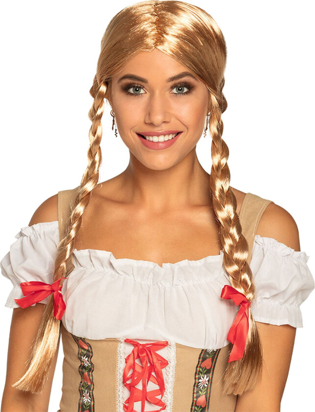 Heidi Blond Parykk - One size