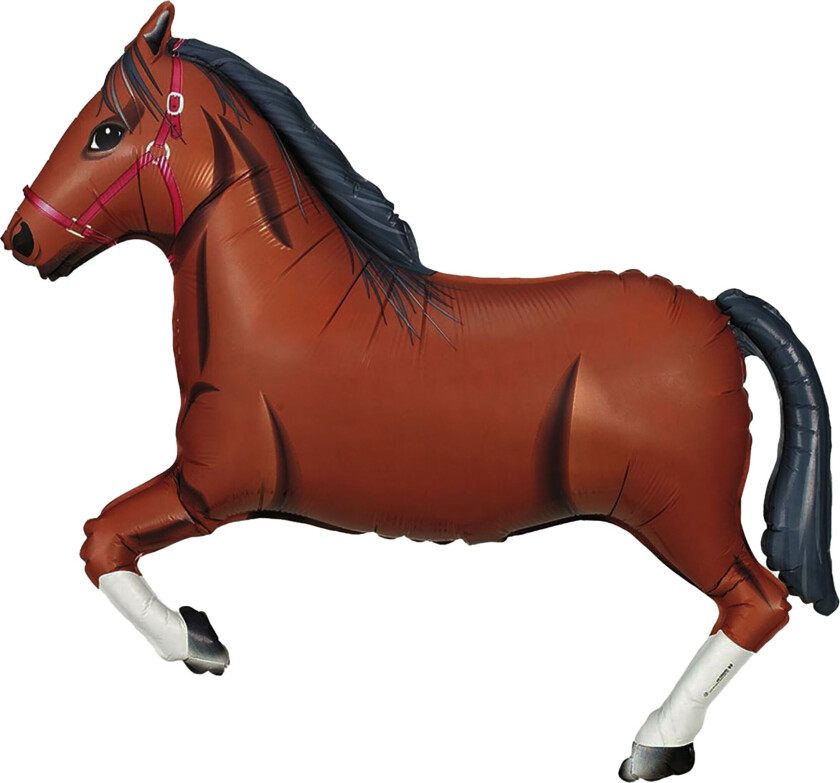 Folieballong Hest