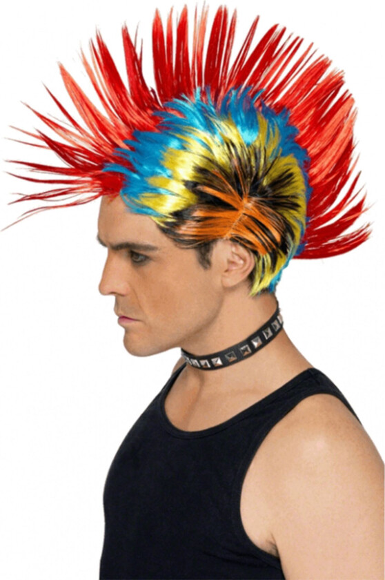 80-talls Mohawk Parykk - One size