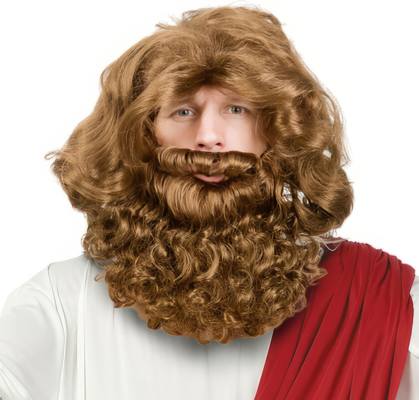 Jesus Parykksett - One size