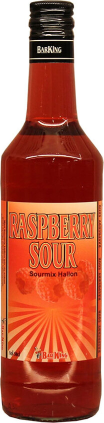 Bilde av BarKing Sour Mix Razz/Hallon (Bringebær) - 50 cl