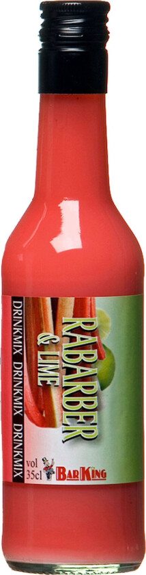 Bilde av BarKing Rabarber/Lime (Rabarbra/Lime) - 35 cl