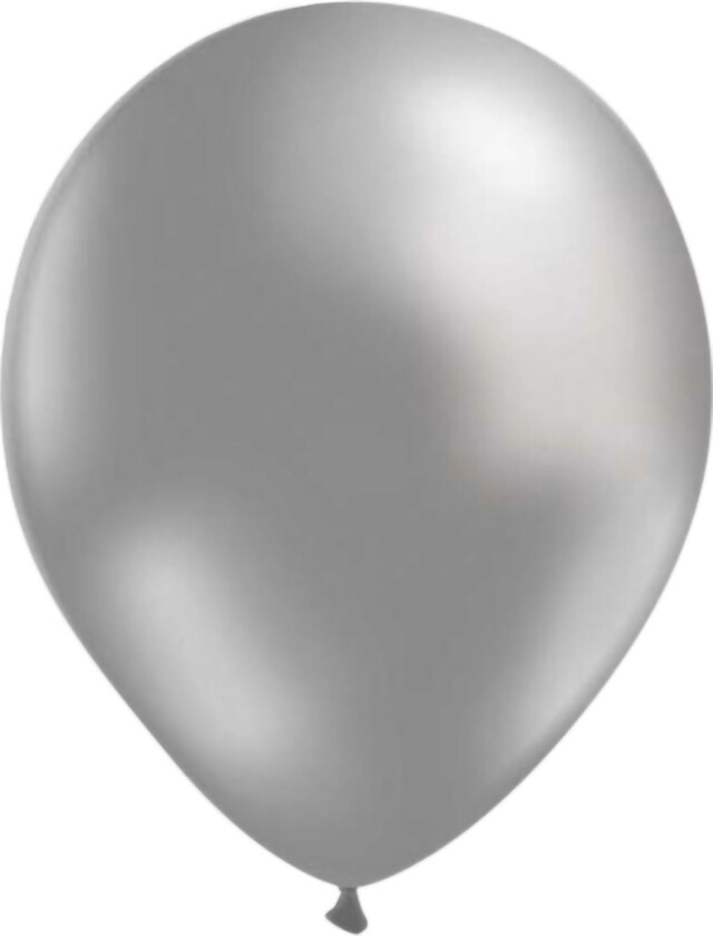 Ballonger Sølvmetallic - 25-pakning