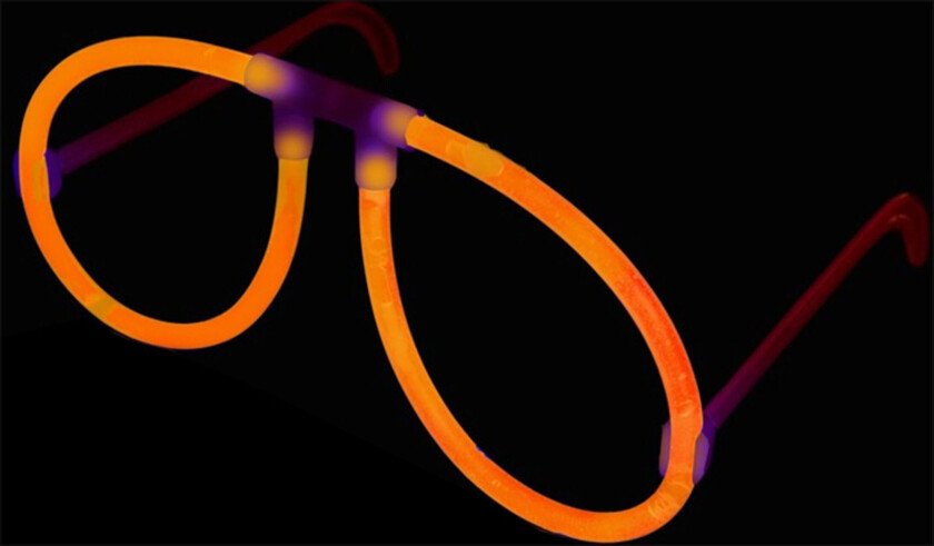 Glowstickbriller - Oransje