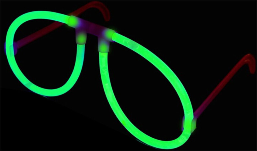 Glowstickbriller - Grønn