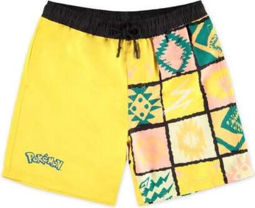 gaming Badeshorts - S til XL - Herrer - flerfarget