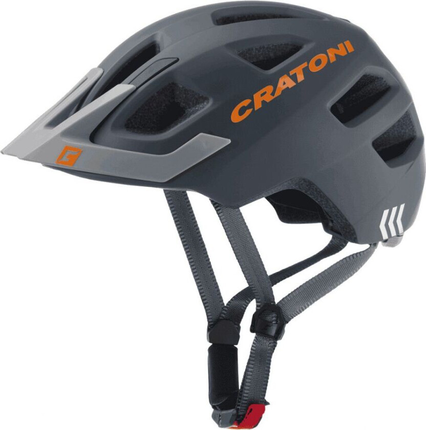 Cratoni Maxster Pro, sykkelhjelm, grå