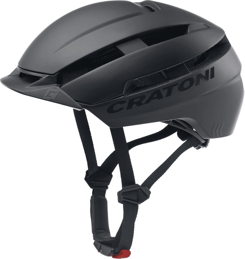 Cratoni C-Loom 2.0, sykkelhjelm, svart