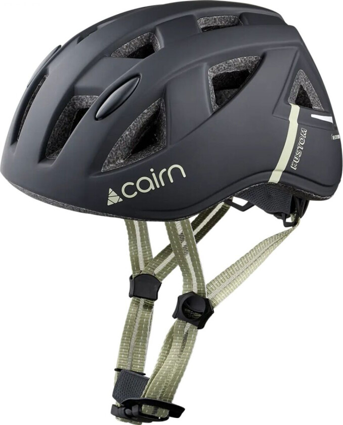 Kustom, Sykkelhjelm, Junior, Mat Black Agate Gray