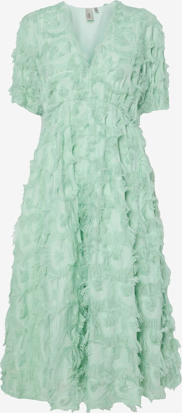 Kjole yasPazylla 3/4 Midi Dress - Grønn
