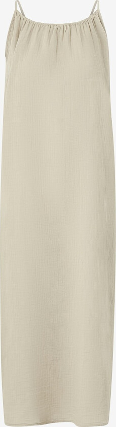 Maxikjole viLania Maxi Slip Dress - Grå