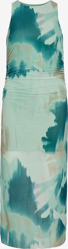 Kjole rouMessa S/L O-neck Midi Dress - Grønn