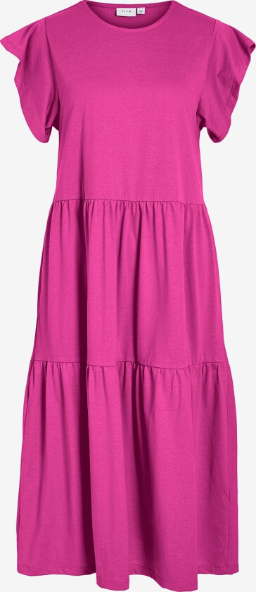 viSummer S/S Midi Dress Raspberry Rose M