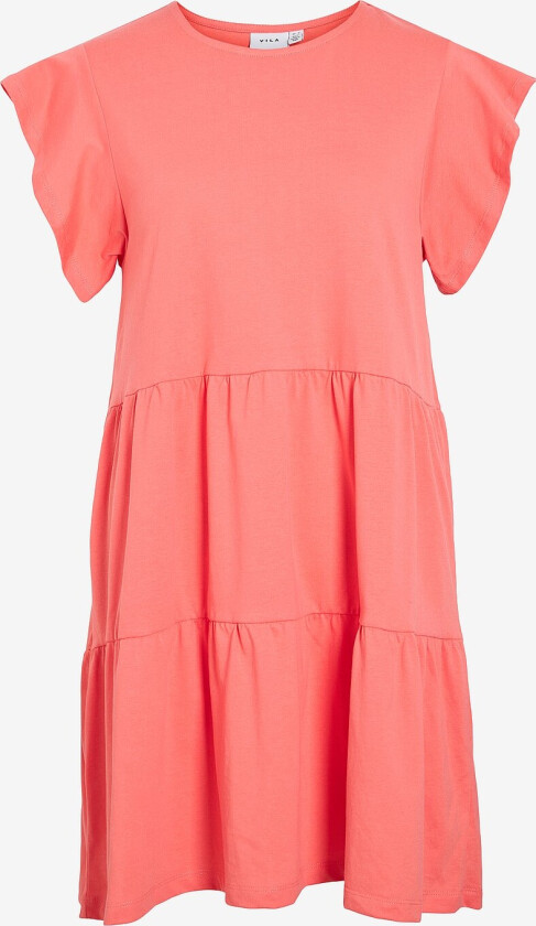 Kjole viSummer S/S Dress - Rosa