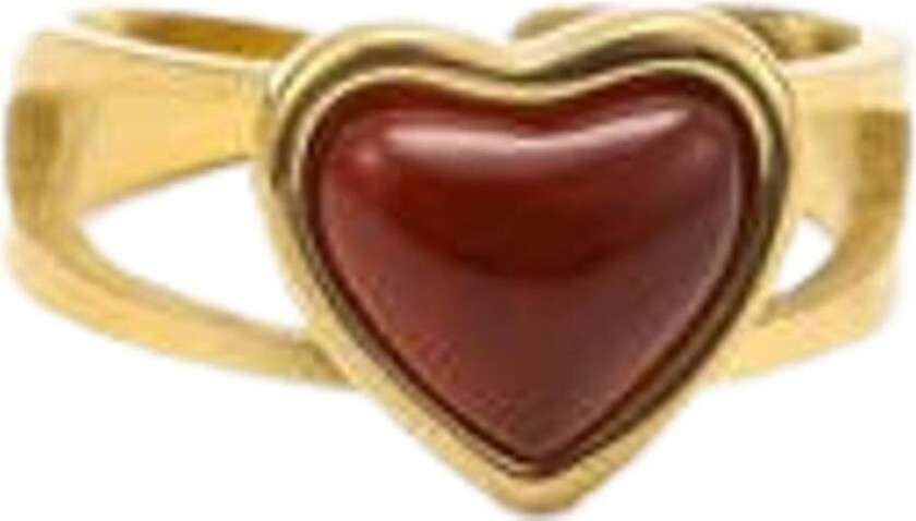 Sonja Jelly Heart Ring