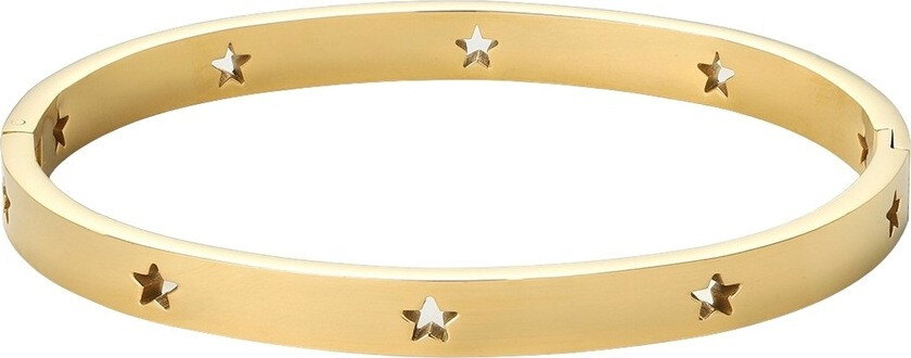 Leia Star Bangle Bracelet Gold