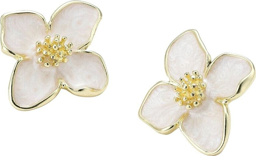 Alora Flower Stud Earrings