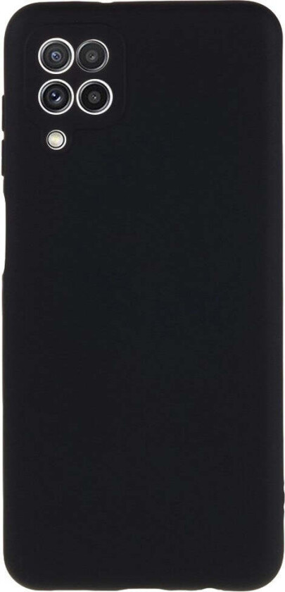 Samsung Galaxy A22 (4G) Fôret Fleksibelt Plast Deksel - Svart