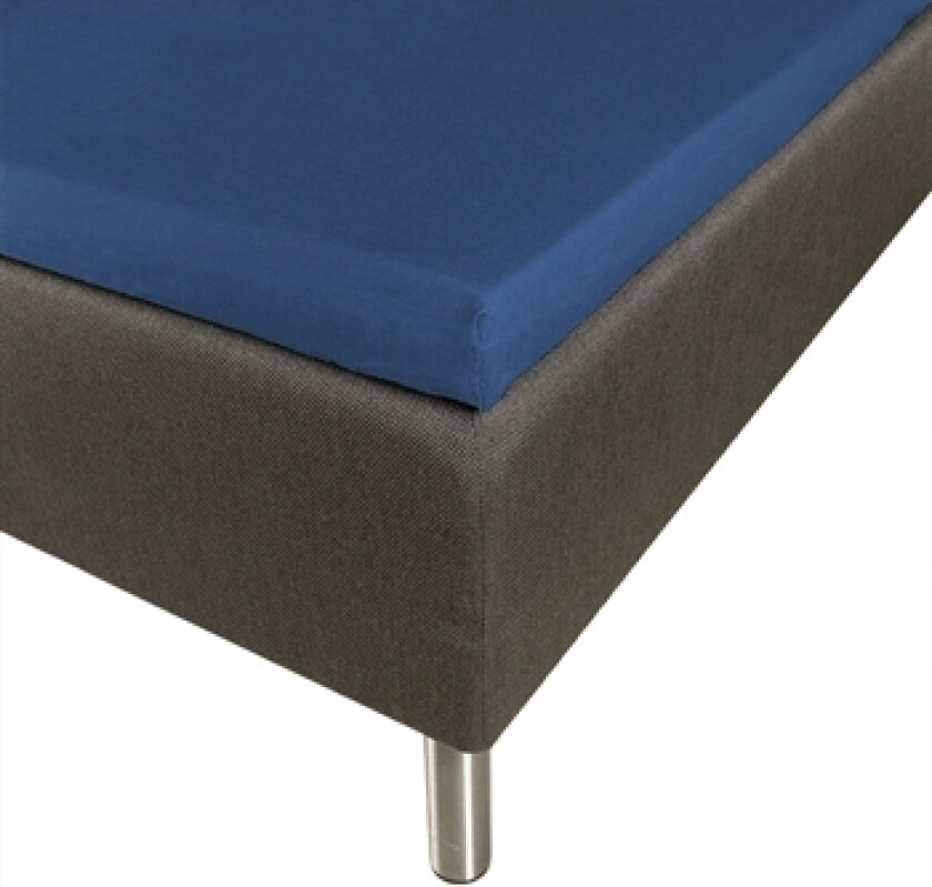 Konvoluttlaken 80x200x8 cm - Grå - 100% bomullssateng - Laken til overmadrass