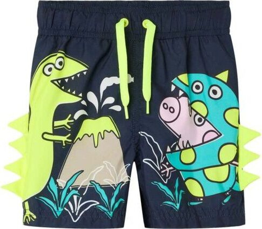 Name It Nmmmifi Peppa Gris badeshorts småbarn, Navy Blazer