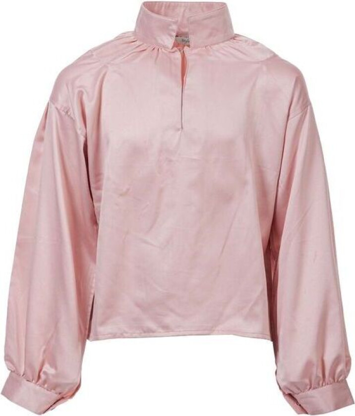 Lise bluse til bunad/festdrakt jente, Rosa