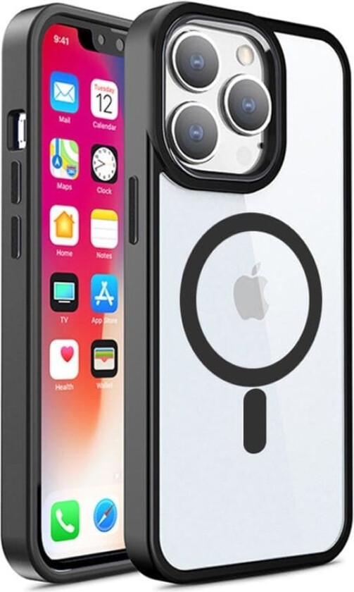 iPhone 13 Black Magsafe-deksel – Perfekt passform og trådløs lading
