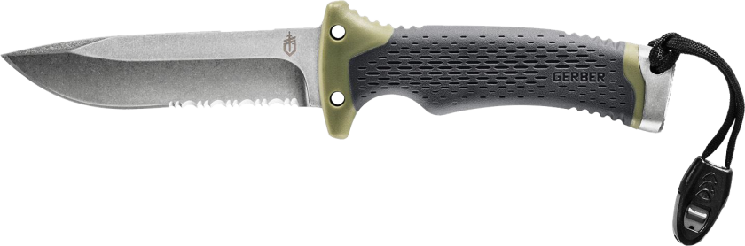 Ultimate Survival Knife Grey/Green