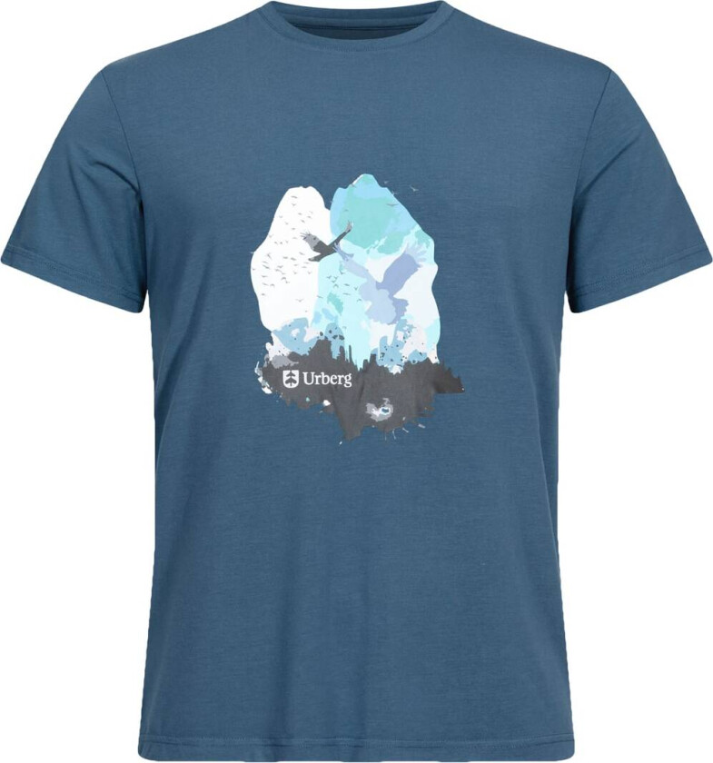 Men's Printed Tree Tee Midnight Navy/sky