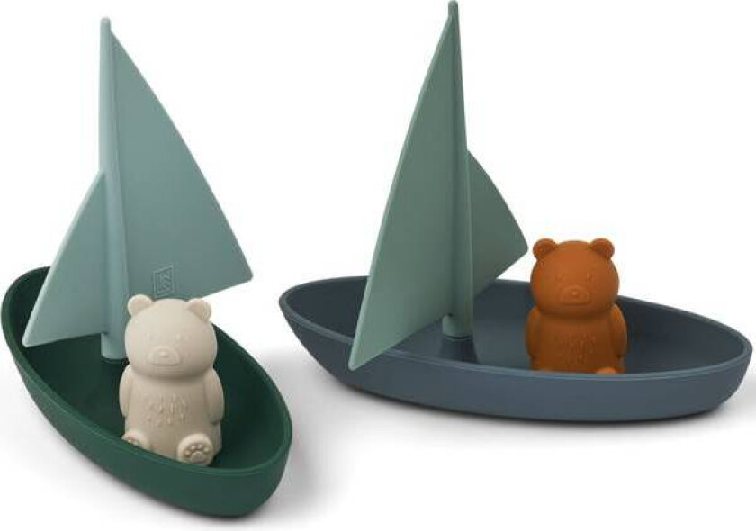 Ensley 2 Pack Med Båter, Whale Blue Multi Mix