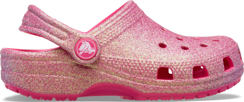 Classic Iridescent Glitter Kids Sandaler, Dragon Fruit, 20-21 - Innesko & Tøfler - Plast