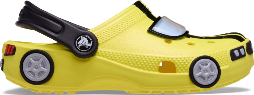 Classic IAM Race Car Kids Sandaler, Cyber Yellow, 22-23 - Innesko & Tøfler - Plast