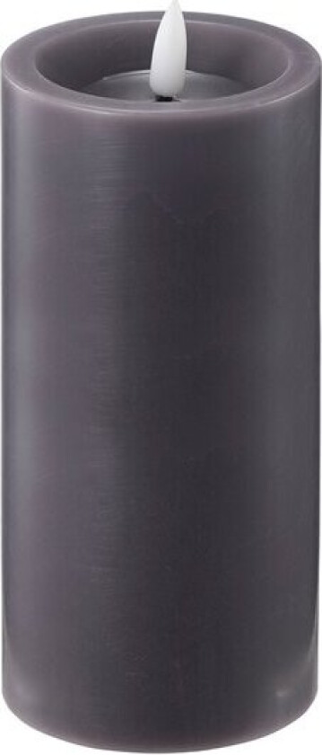 LED kubbelys 7,5x15 cm dark gray