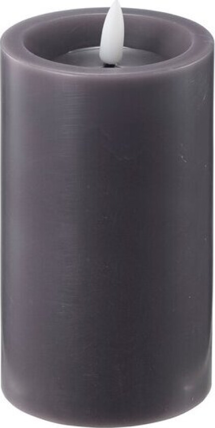 LED kubbelys 7,5x12,5 cm dark gray