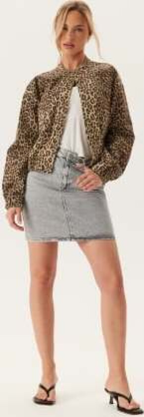 Bilde av Vikaja Denim Skirt Light Grey Denim Detail:Wash 36