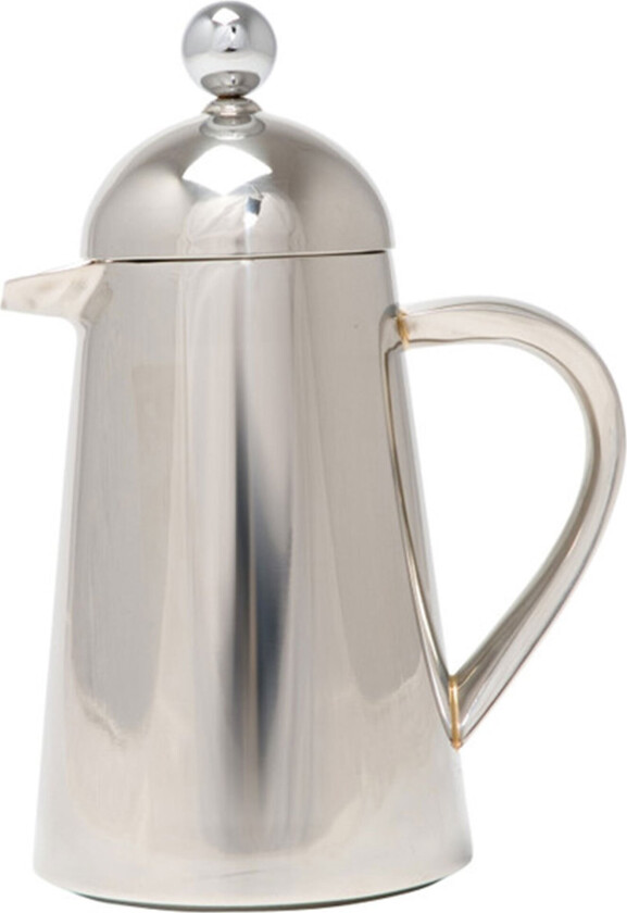Presskanne til kaffe 8 kopper, rustfritt stål