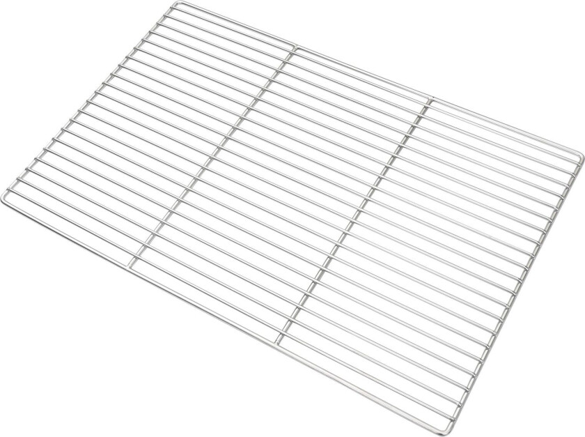 Grillrist Sølv Rustfritt Stål 60 x 40 x 1 cm Holdbar Grillrist
