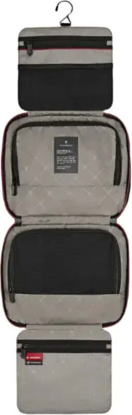Travel Essentials Hanging Toiletry Bag Black