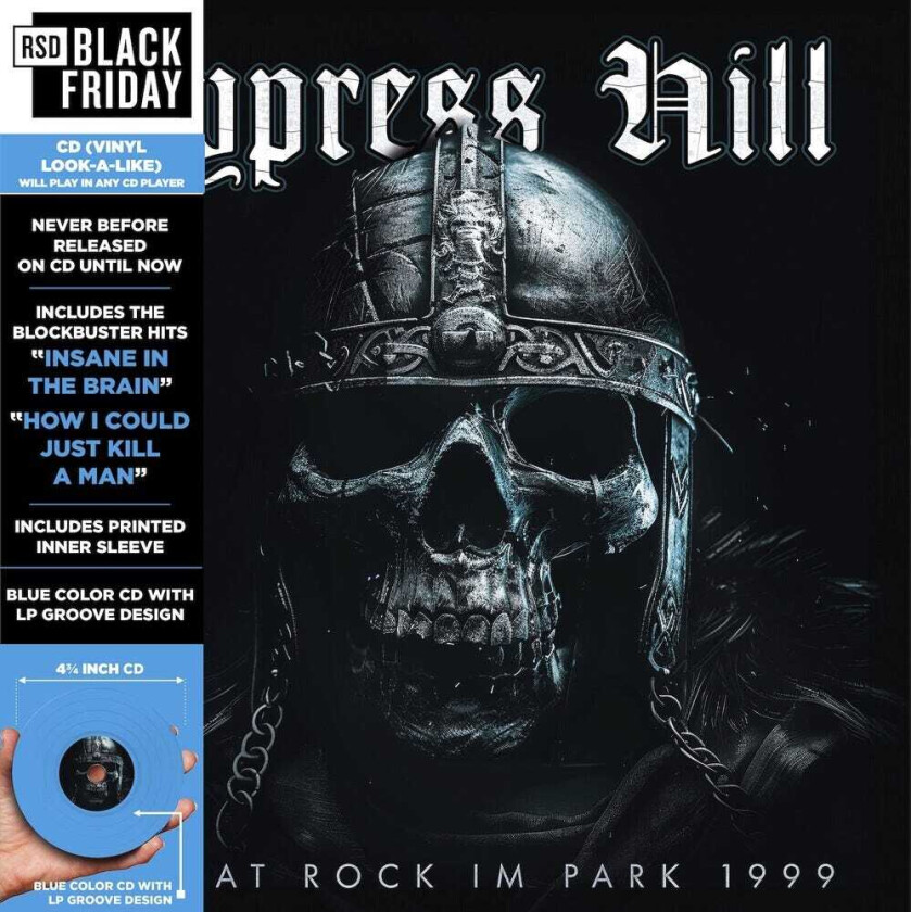 Cypress Hill Live At Rock Im Park 1999 CD