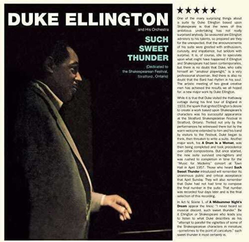 Duke Ellington Such Sweet Thunder CD