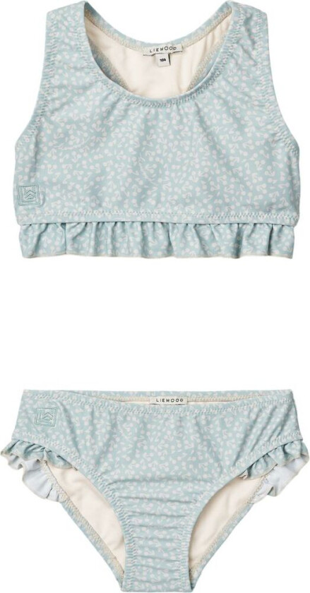 Bellamy Bikini Sett Cherry Blossom Ice Blue | Blå | 116 cm