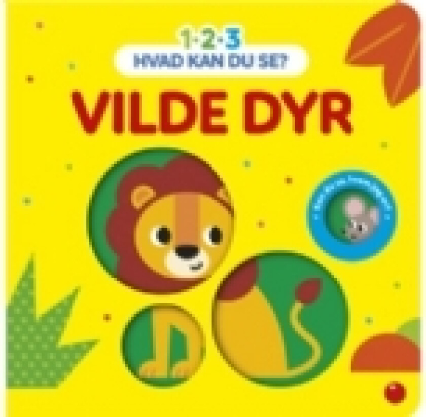 1-2-3 Hvad kan du se? Vilde dyr | Paul Brown | Språk: Dansk