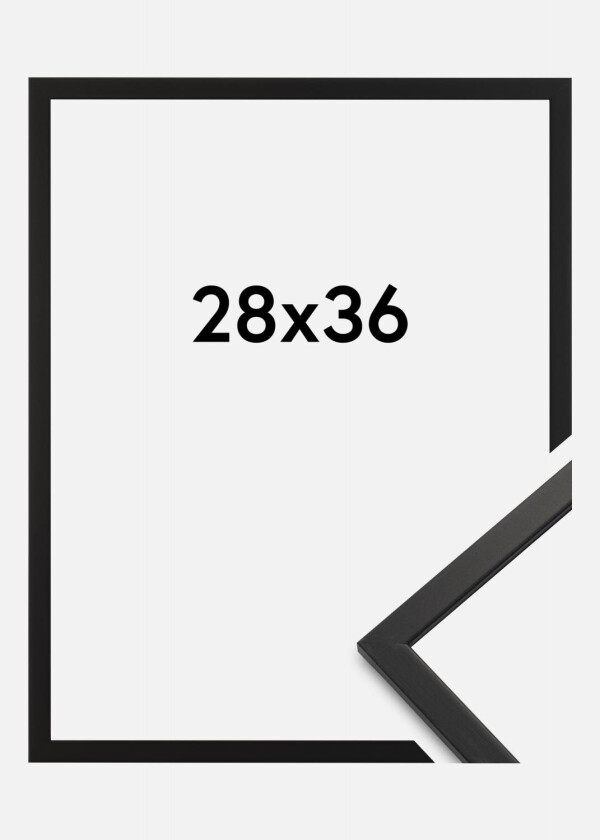 Ramme Edsbyn Akrylglass Svart 28x36 Cm