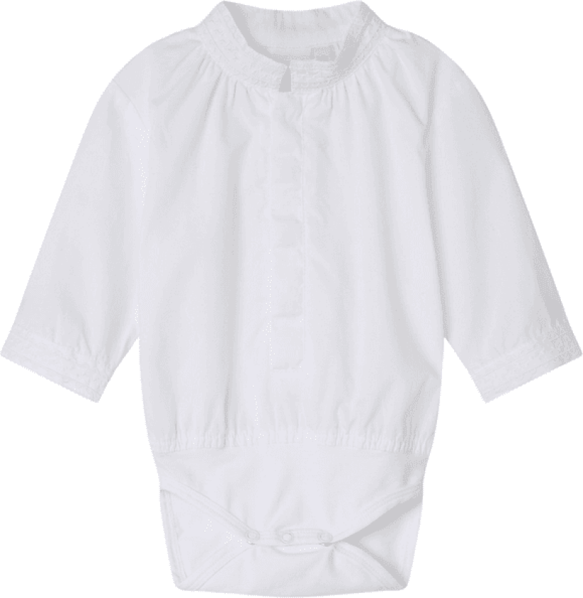 Bilde av Name It Nbmtoby skjortebody til bunad/festdrakt, White