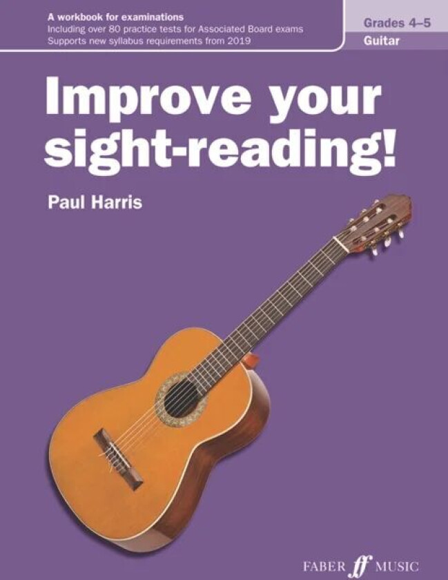 Improve your sight-reading! Guitar Grades 4-5 av Paul Harris