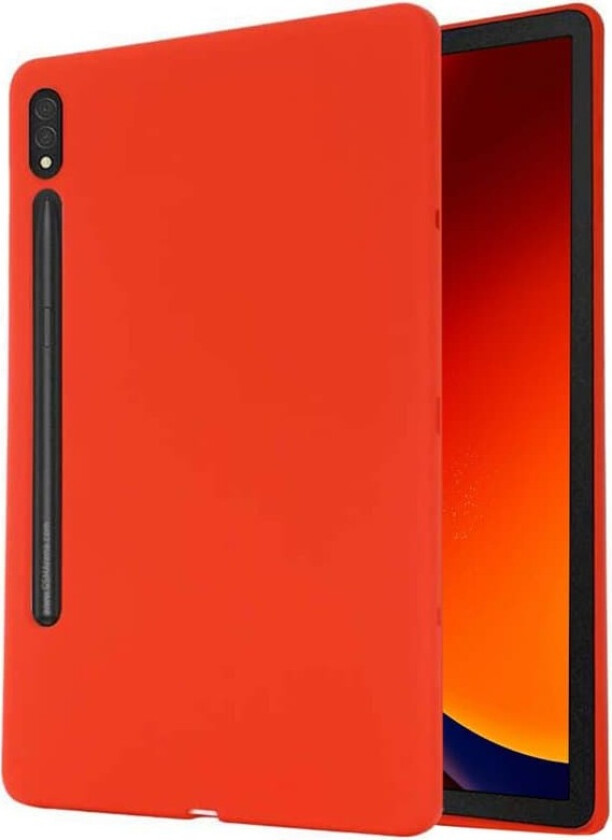 Liquid silikondeksel Samsung Galaxy Tab S9 Plus 12.4 - China Red